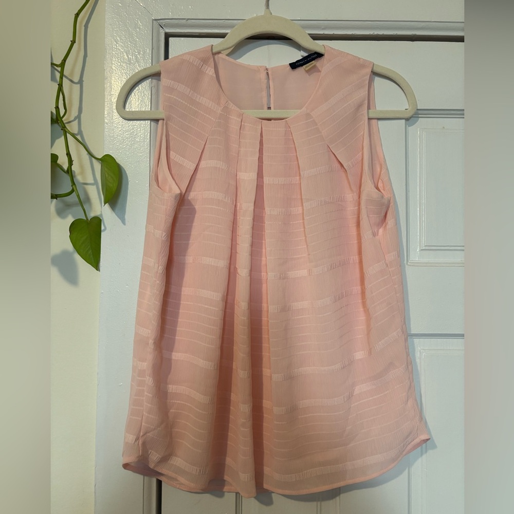 Tommy Hilfiger Light Pink Sleeveless Blouse